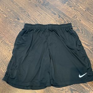 Black Nike Dri-Fit Shorts (XL)